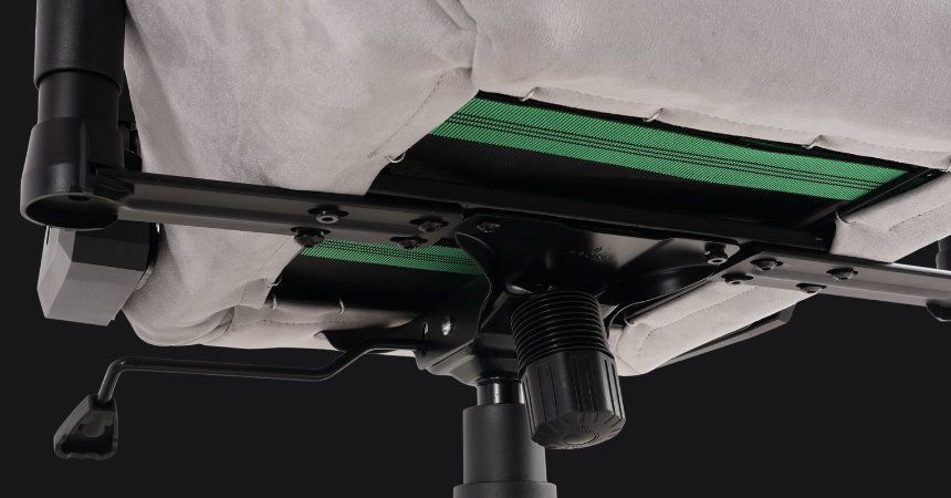 Siedzisko na pasach tapicerskich